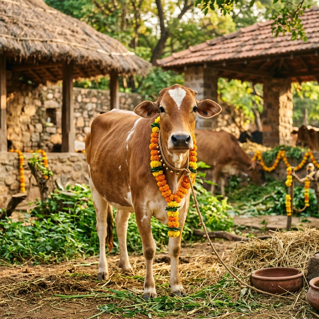 Rescued Cow